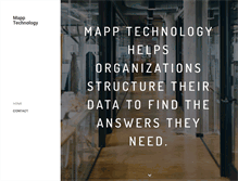 Tablet Screenshot of mapptechnology.com